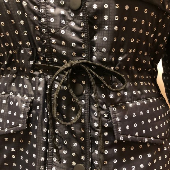 Stussy Girls Site M65 Jacket –Black/White - Picture 5 of 14